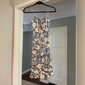 Summer midi dress!! 🌺💙